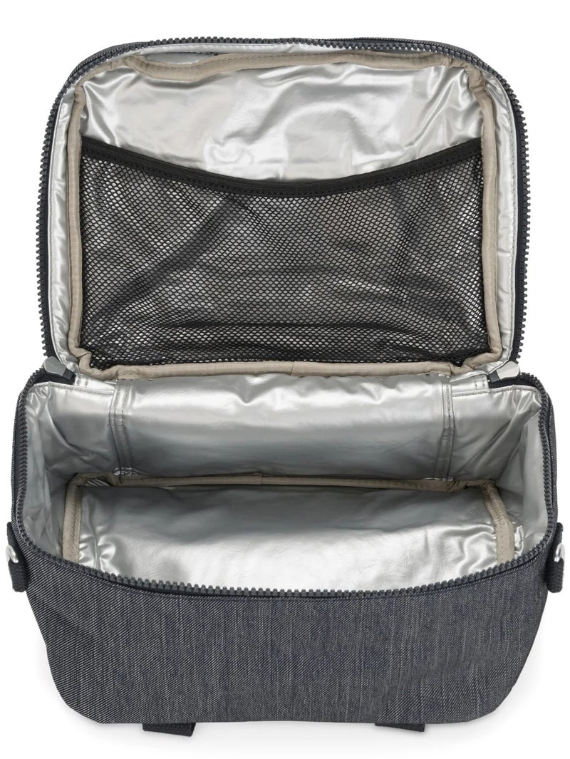 كيبلينغ ميوو صندوق غداء كبير (مع جيب لعربة السفر) كحلي - Image 3